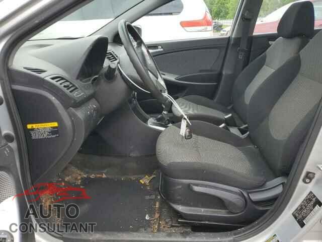 HYUNDAI ACCENT 2012 - KMHCT5AE8CU036927