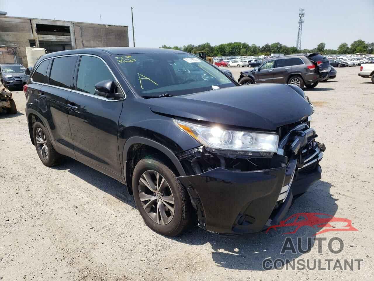 TOYOTA HIGHLANDER 2019 - 5TDBZRFH2KS918154
