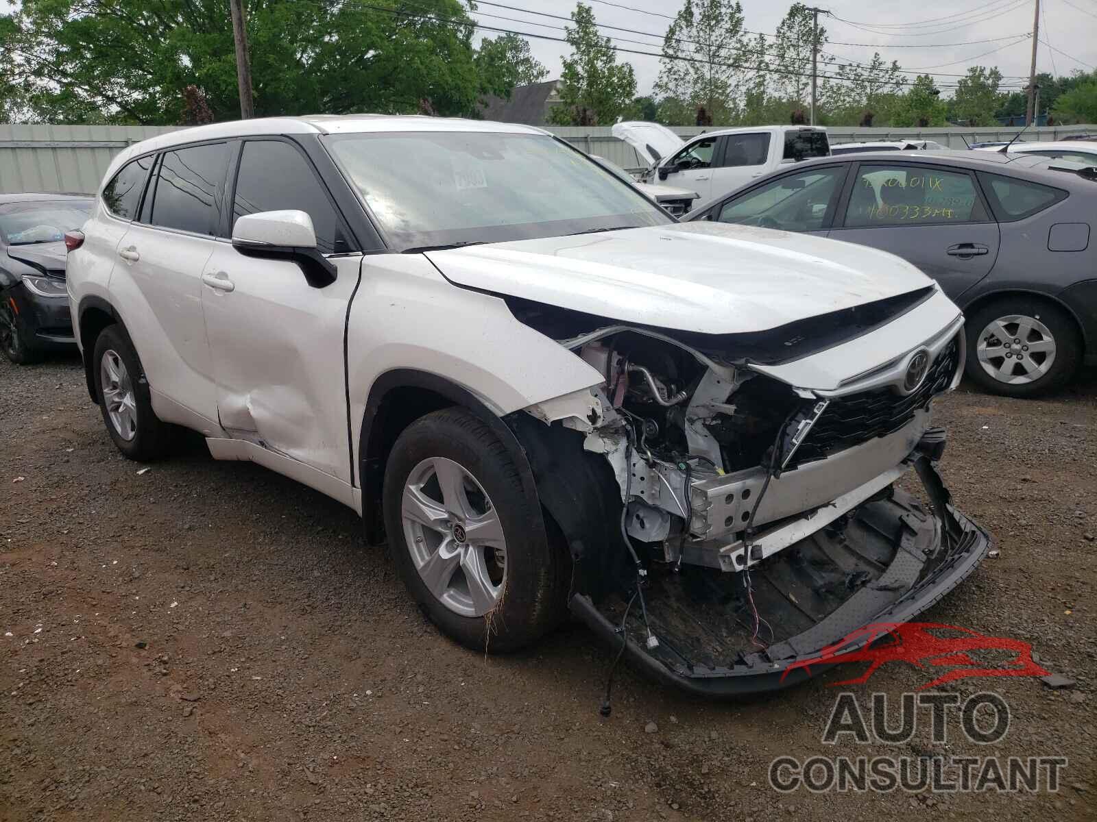 TOYOTA HIGHLANDER 2020 - 5TDCZRBH6LS035282