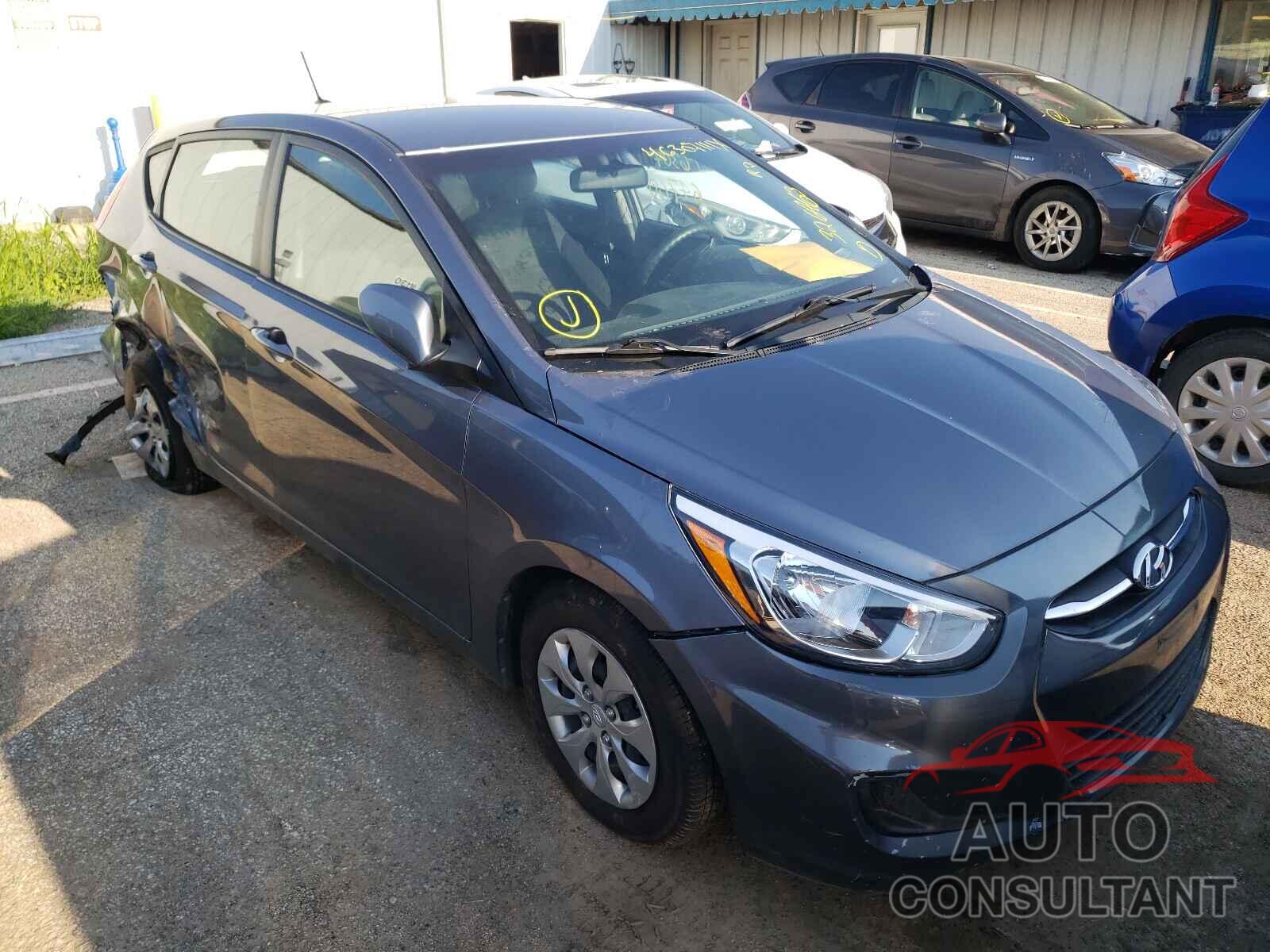 HYUNDAI ACCENT 2017 - KMHCT5AE8HU326463