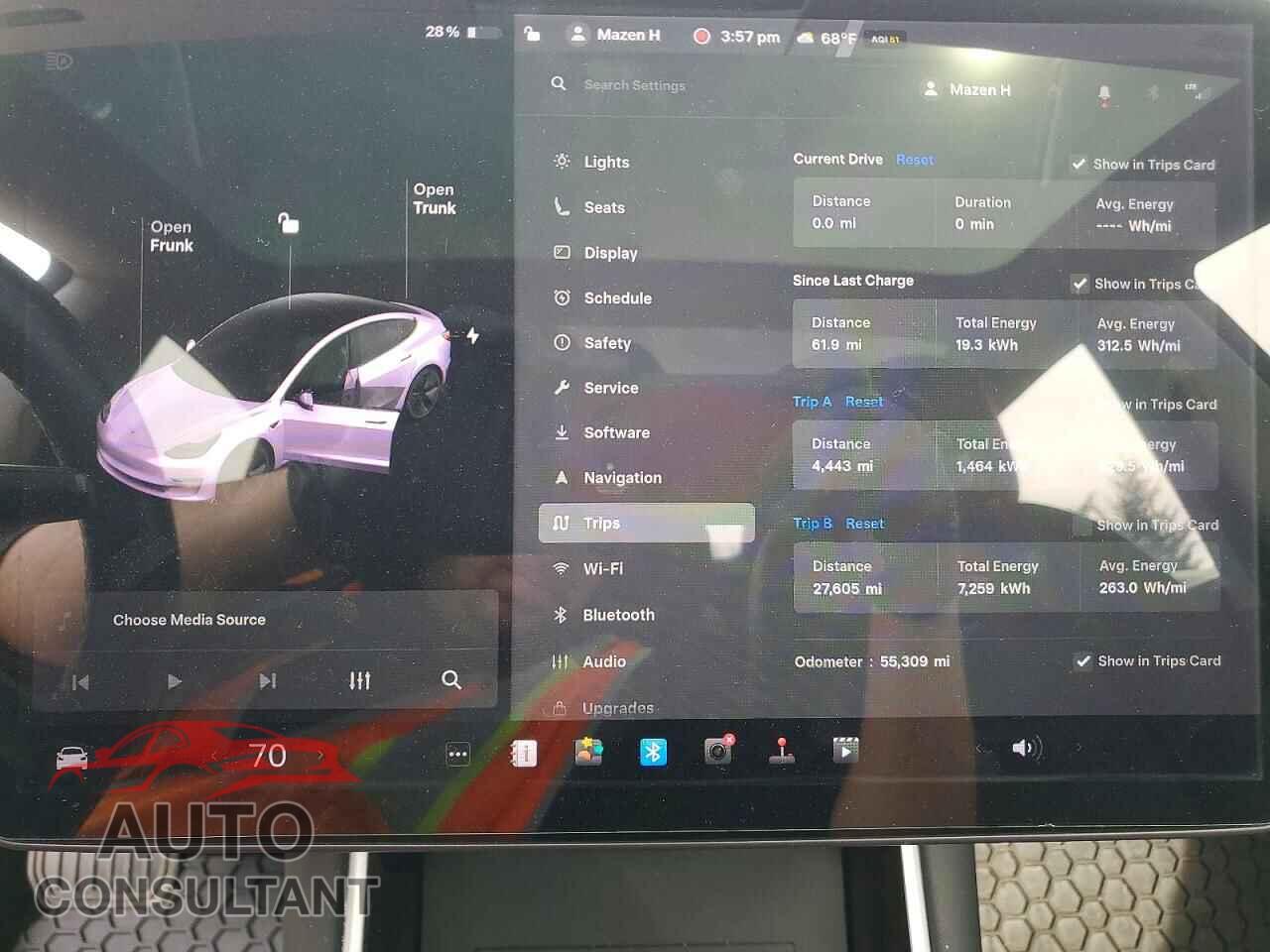 TESLA MODEL 3 2018 - 5YJ3E1EA6JF005535