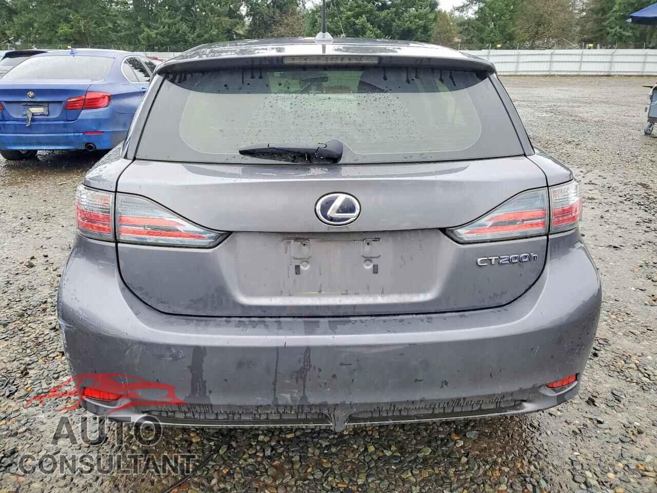 LEXUS CT 200 2012 - JTHKD5BH8C2088039