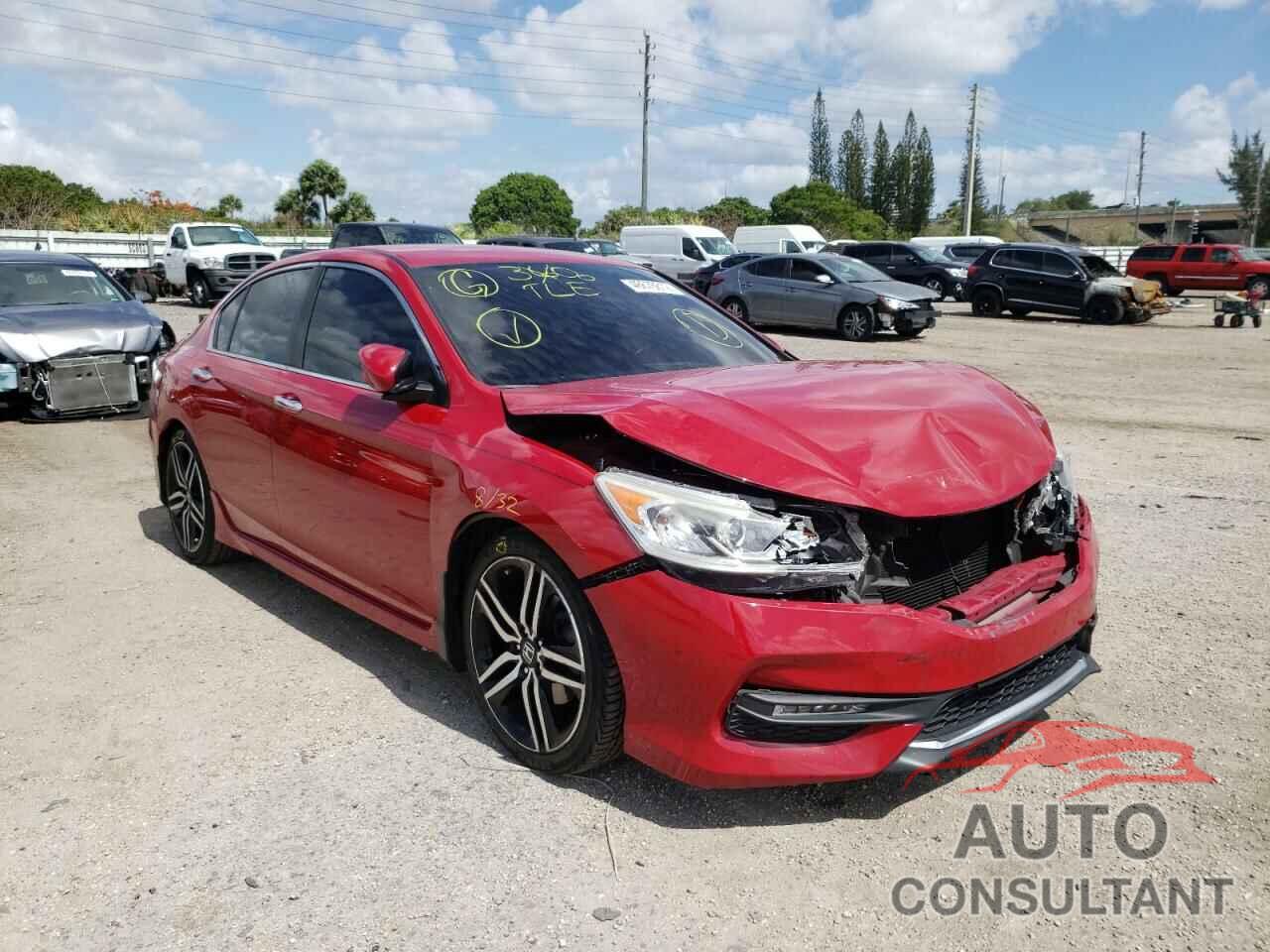 HONDA ACCORD 2017 - 1HGCR2F5XHA151095