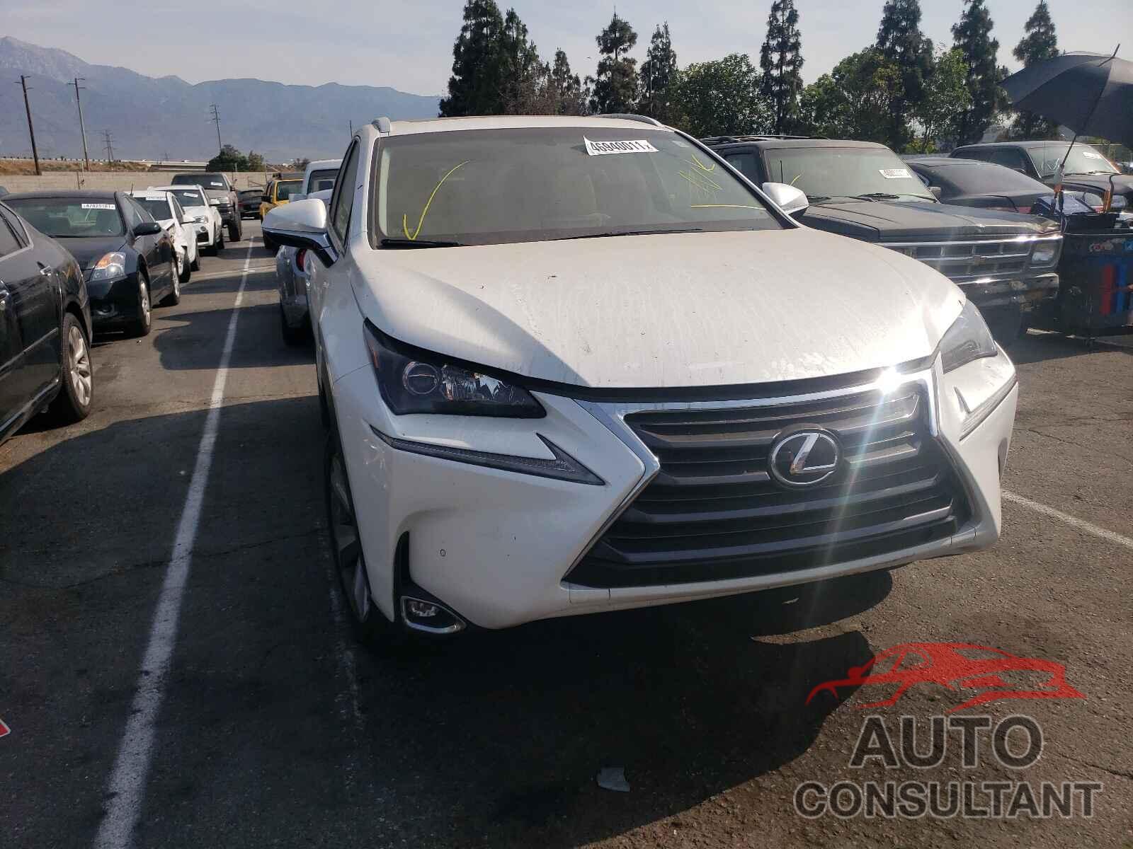 LEXUS NX 2017 - JTJYARBZ2H2055384