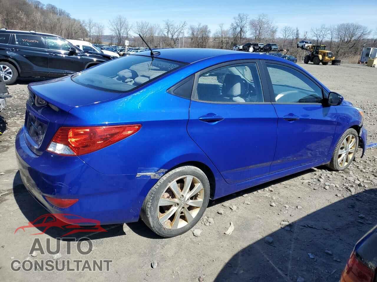 HYUNDAI ACCENT 2014 - KMHCU4AE8EU617841