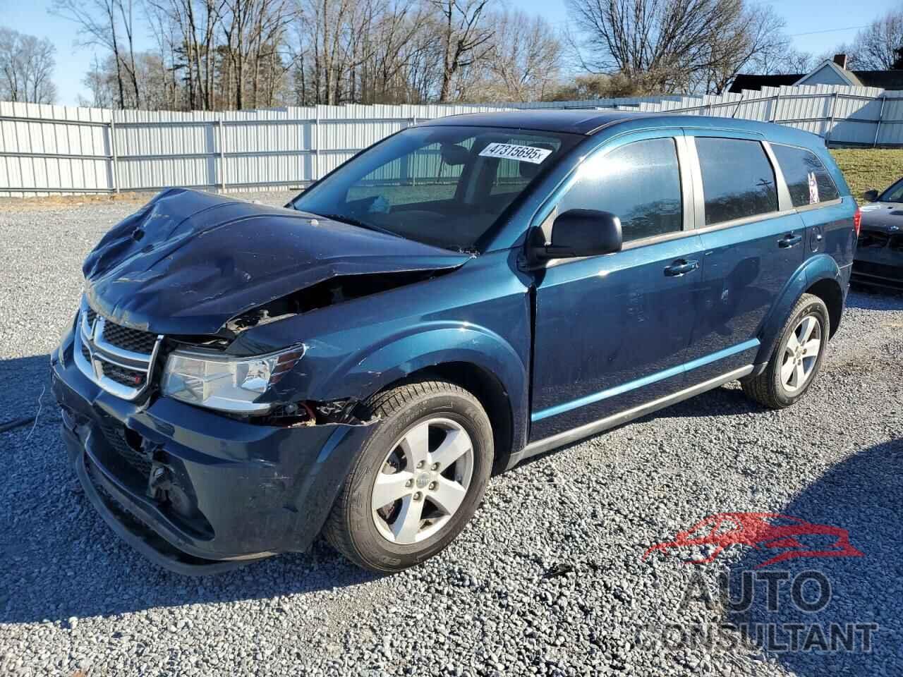 DODGE JOURNEY 2013 - 3C4PDCABXDT647972