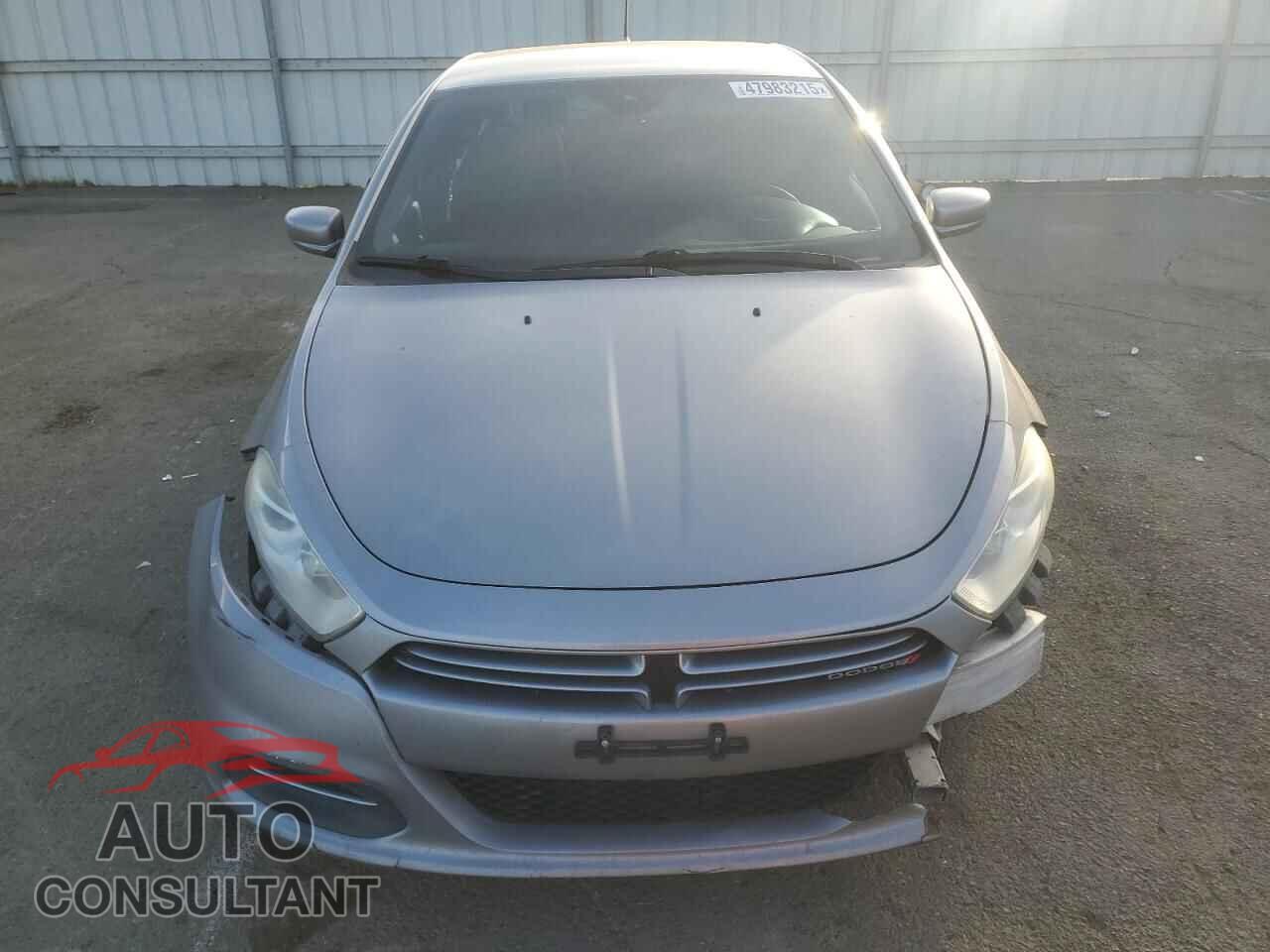 DODGE DART 2016 - 1C3CDFAA0GD565545