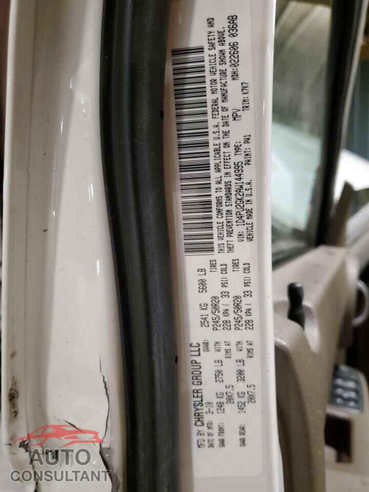 DODGE NITRO 2010 - 1D4PU2GK2AW144995
