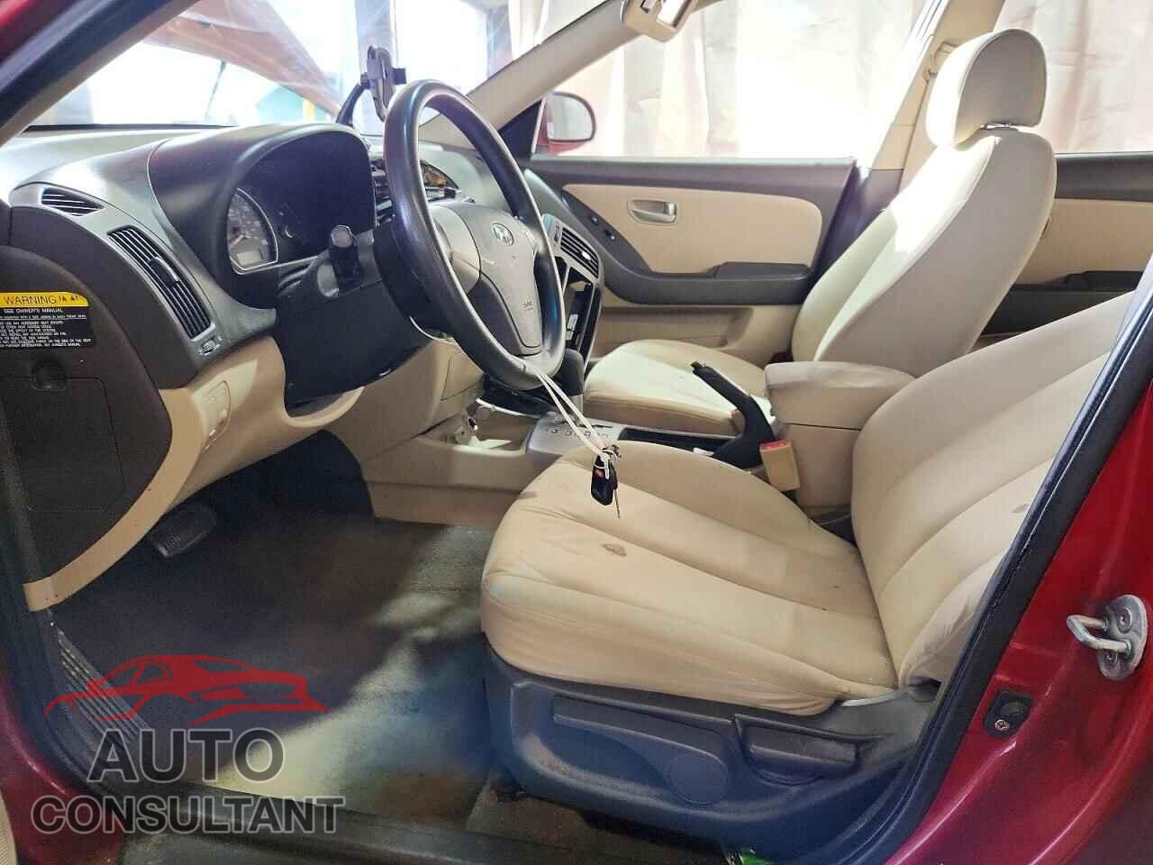 HYUNDAI ELANTRA 2009 - KMHDU46D59U725893