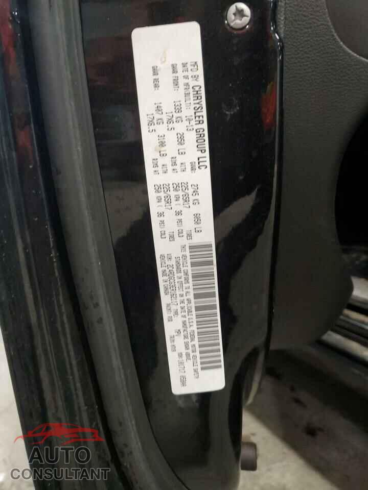 DODGE CARAVAN 2014 - 2C4RDGCG3ER162117