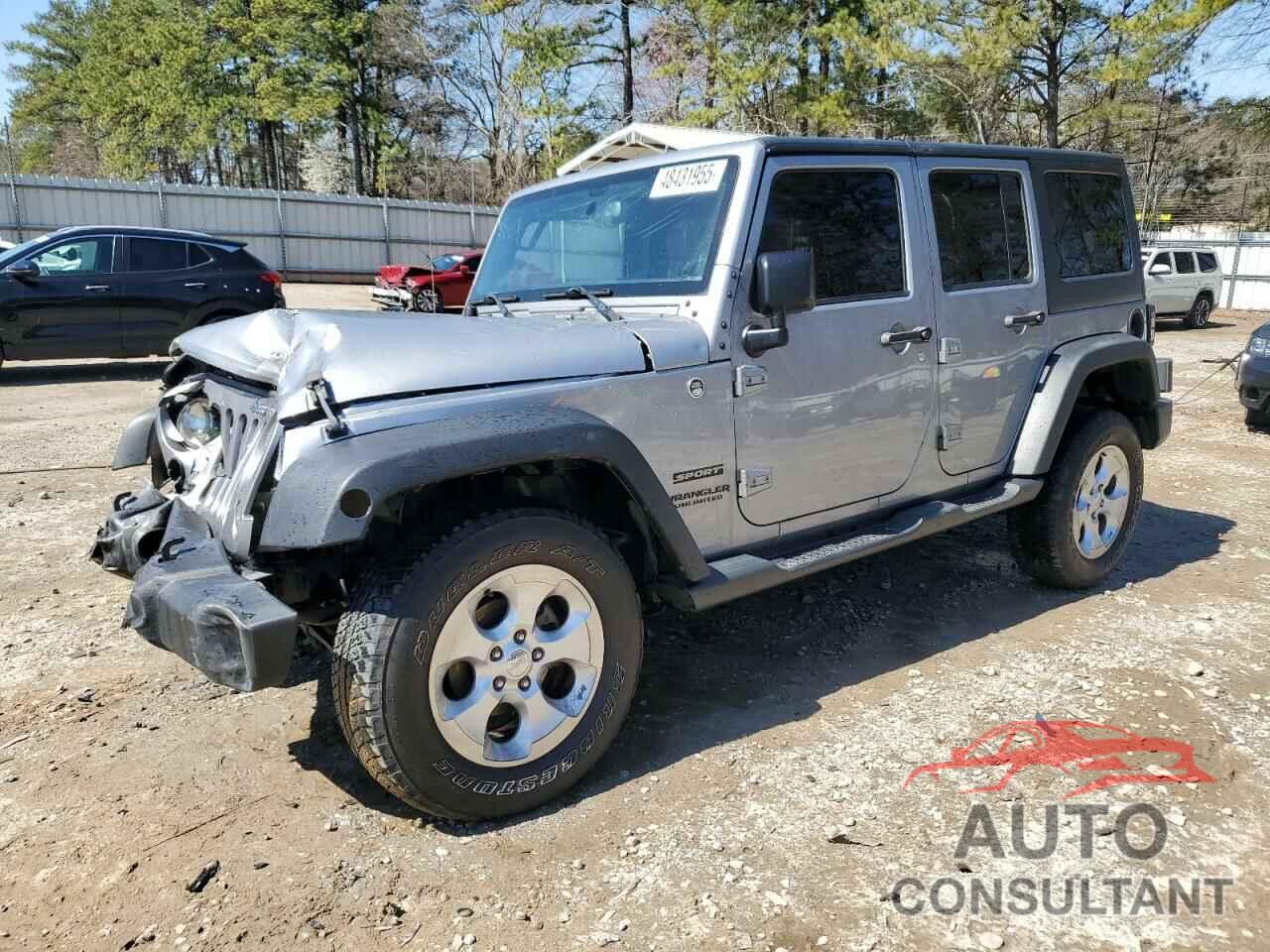 JEEP WRANGLER 2015 - 1C4BJWDGXFL602542