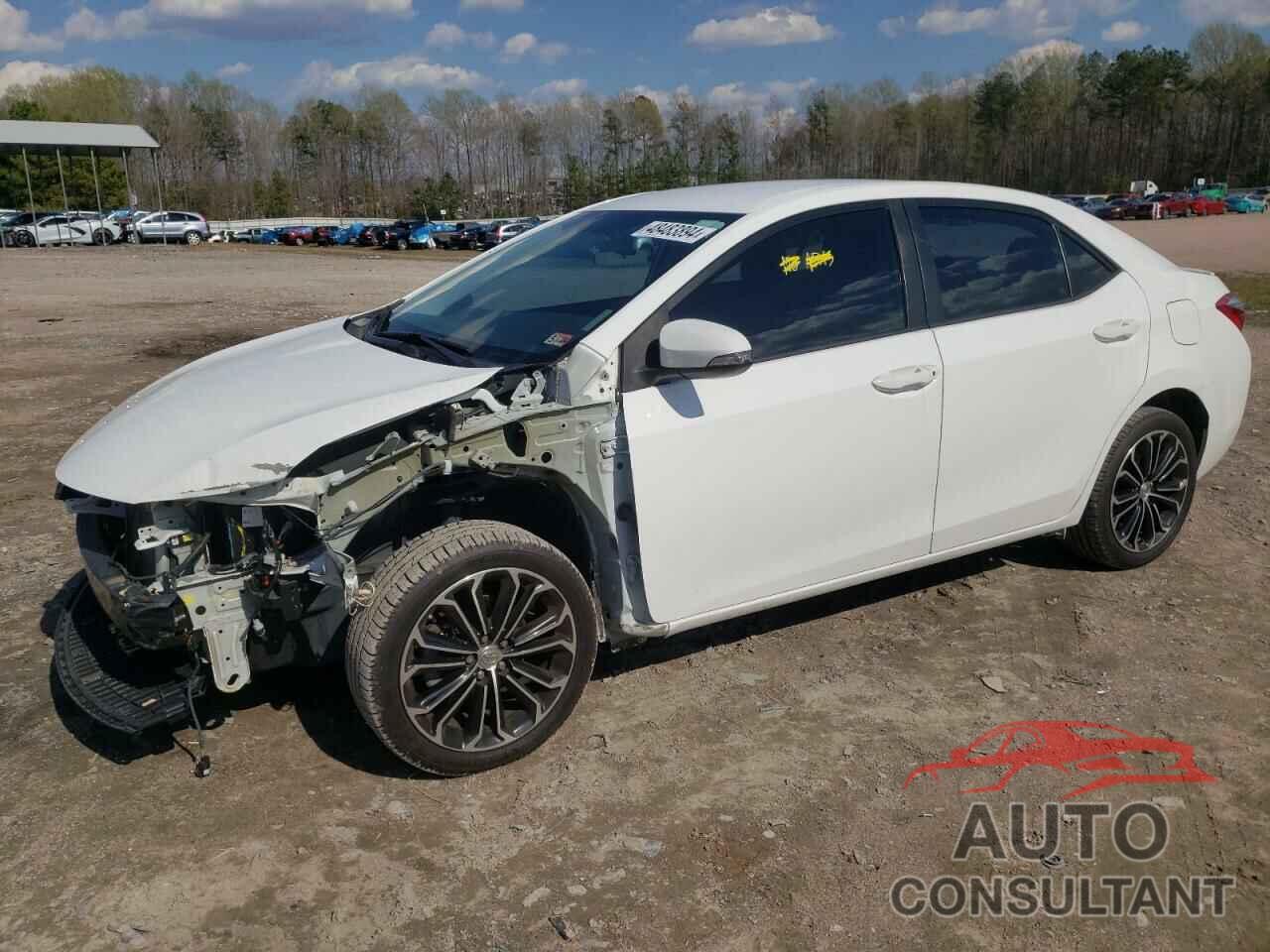 TOYOTA COROLLA 2016 - 5YFBURHE7GP498828