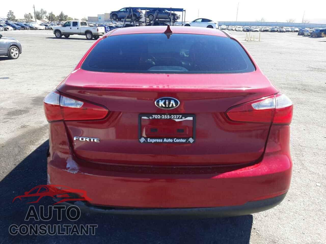 KIA FORTE 2016 - KNAFX4A64G5497788