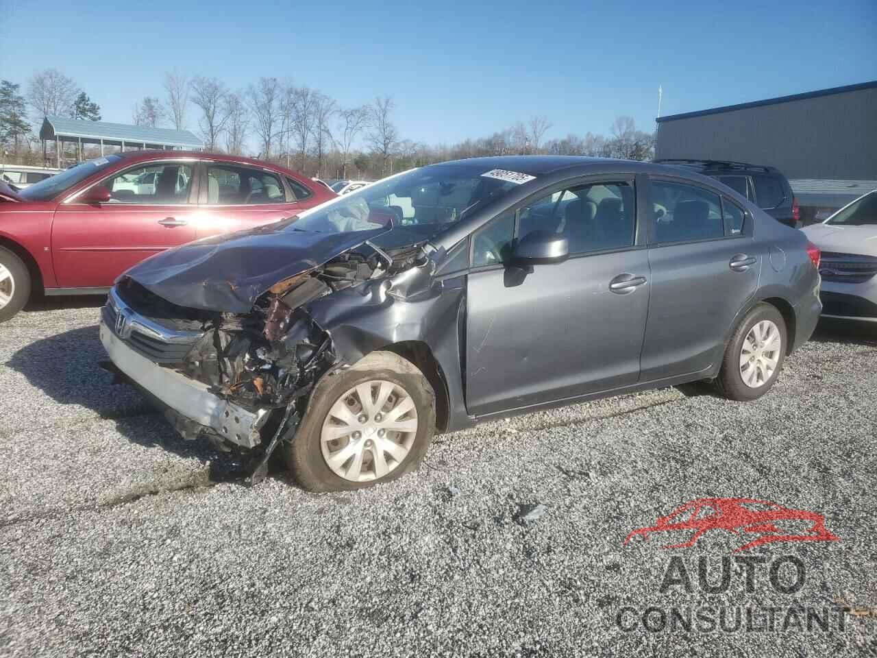 HONDA CIVIC 2012 - 19XFB2F56CE103812