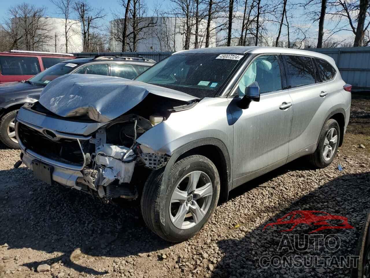 TOYOTA HIGHLANDER 2021 - 5TDBZRBH9MS079158