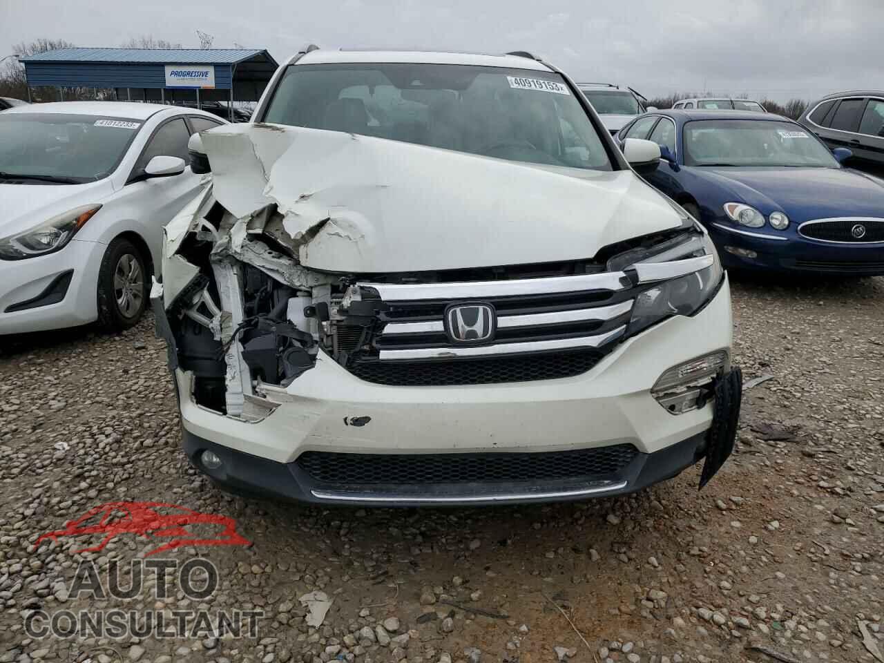 HONDA PILOT 2017 - 5FNYF5H95HB025149
