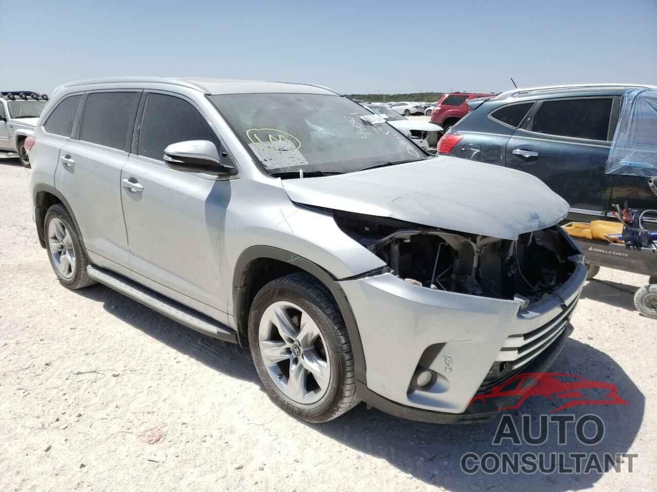 TOYOTA HIGHLANDER 2017 - 5TDYZRFH3HS218520