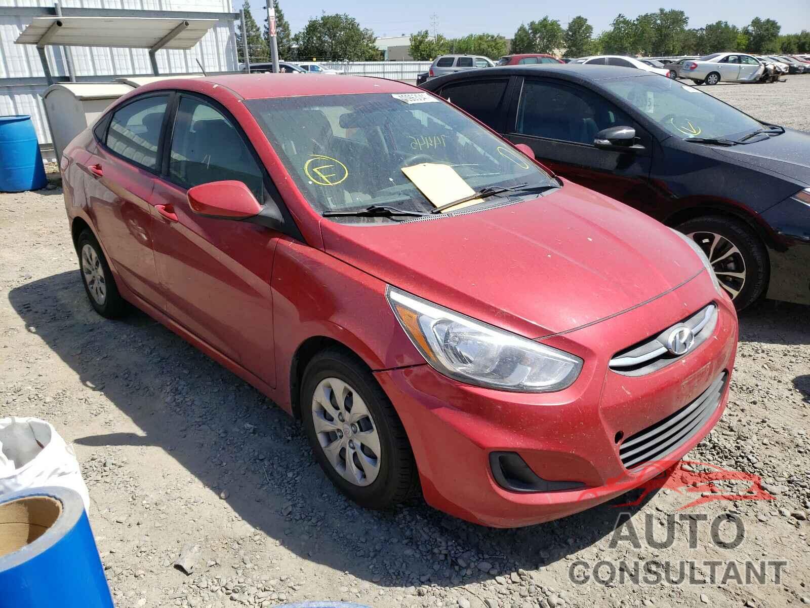 HYUNDAI ACCENT 2017 - KMHCT4AEXHU312235