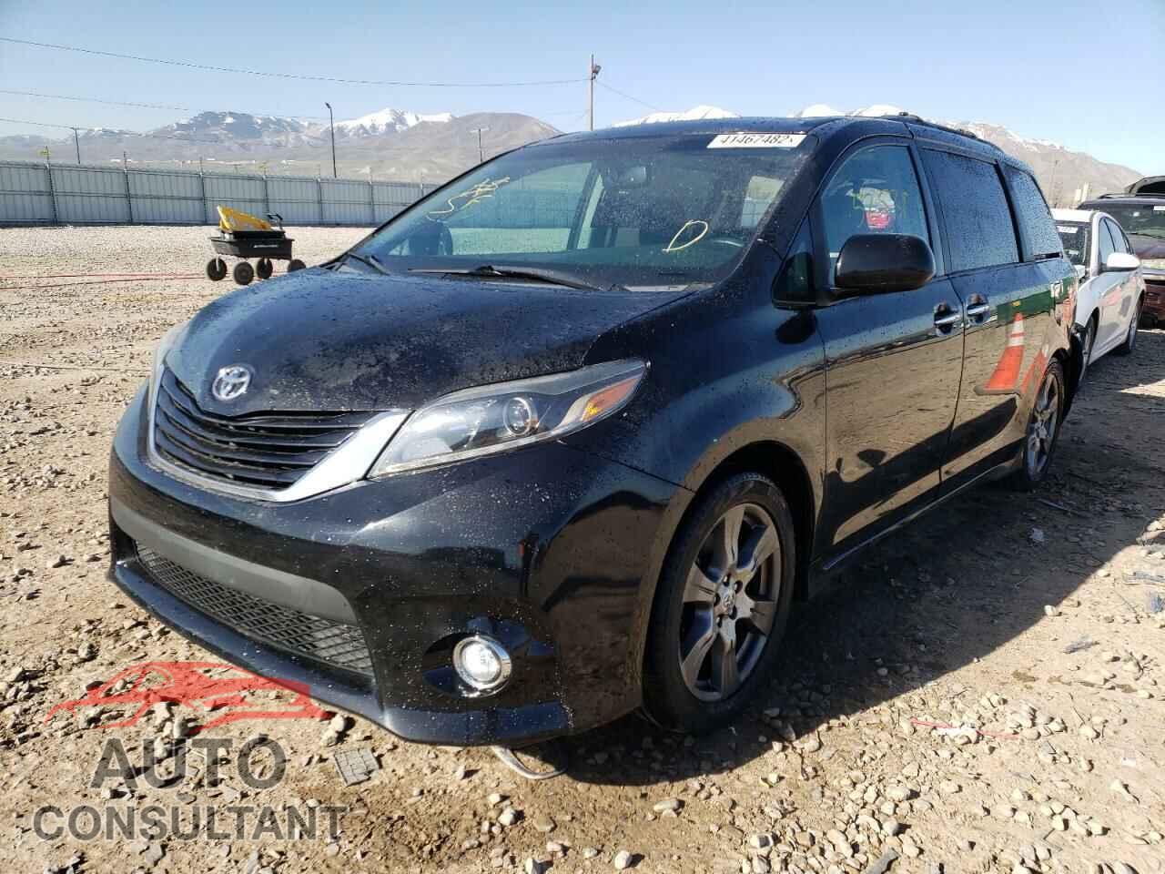 TOYOTA SIENNA 2017 - 5TDXZ3DC7HS848069
