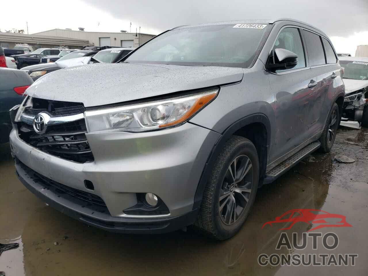 TOYOTA HIGHLANDER 2016 - 5TDJKRFH1GS295035