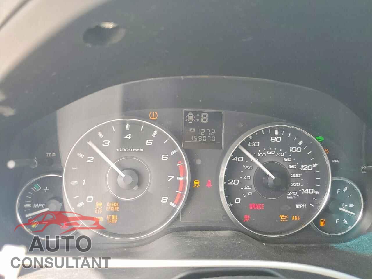 SUBARU OUTBACK 2012 - 4S4BRCCCXC3290364