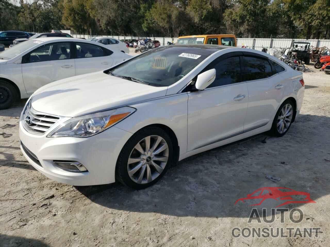 HYUNDAI AZERA 2012 - KMHFH4JG6CA190824