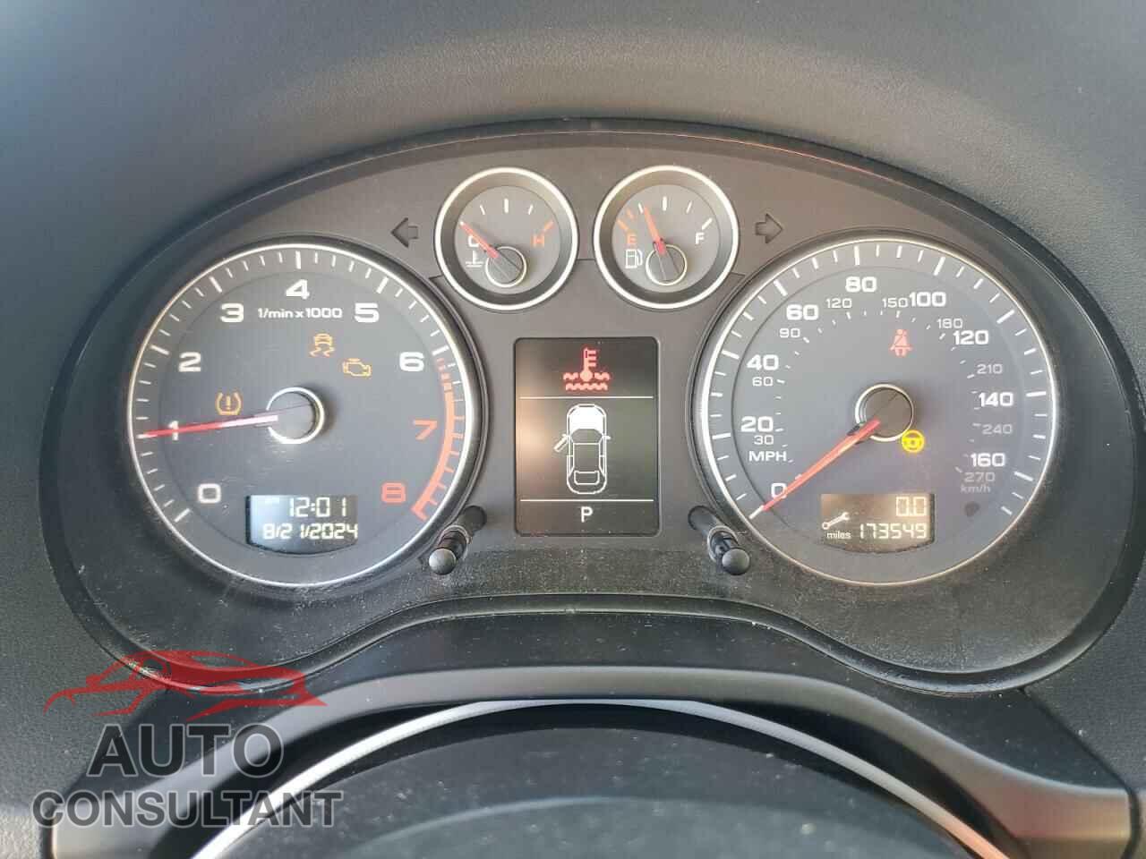 AUDI A3 2012 - WAUBEAFM3CA055841
