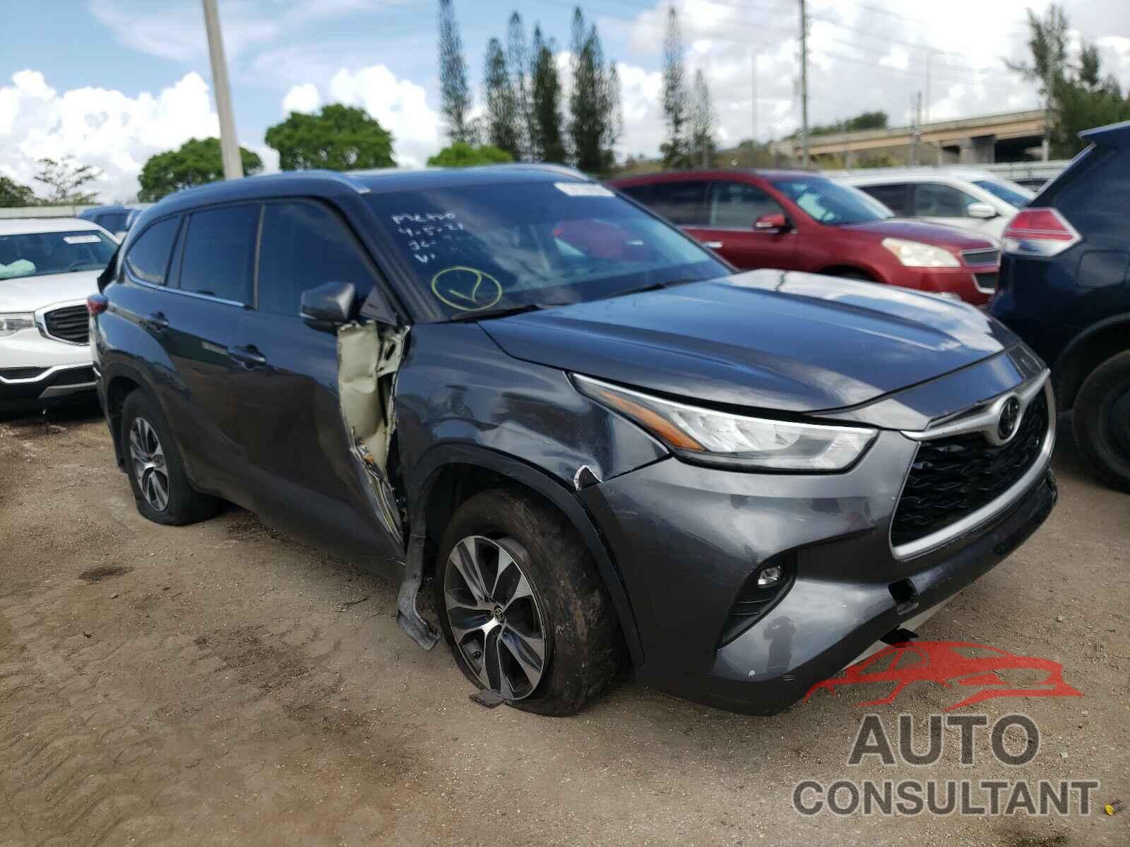 TOYOTA HIGHLANDER 2020 - 5TDGZRBH3LS509979
