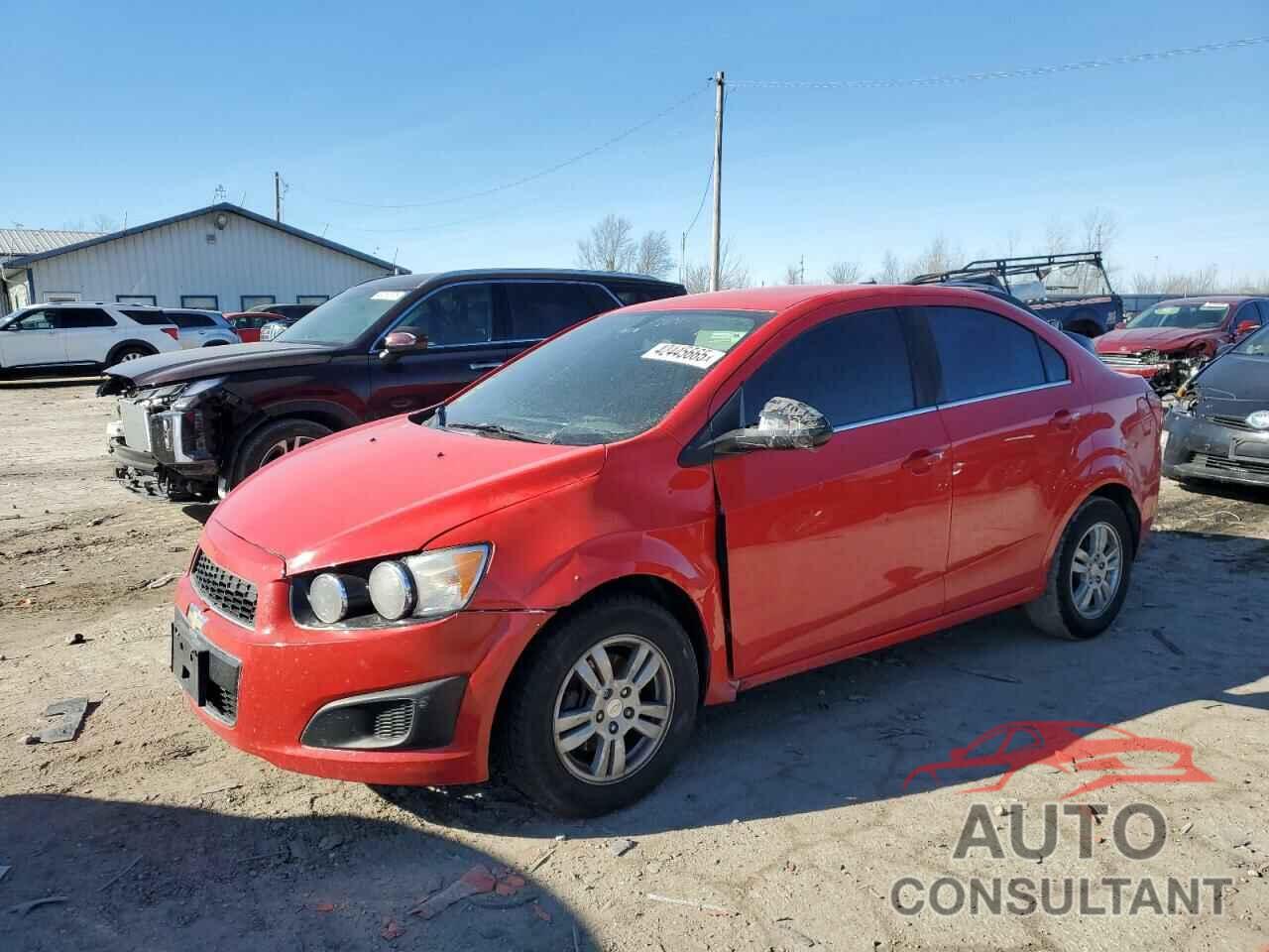 CHEVROLET SONIC 2014 - 1G1JC5SH4E4184914