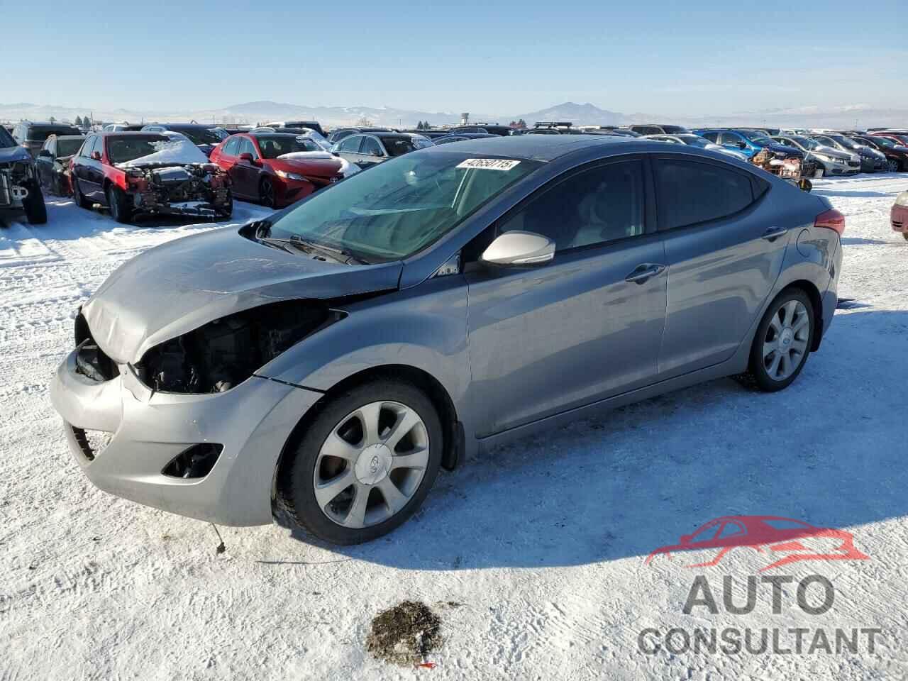 HYUNDAI ELANTRA 2013 - KMHDH4AE6DU592767