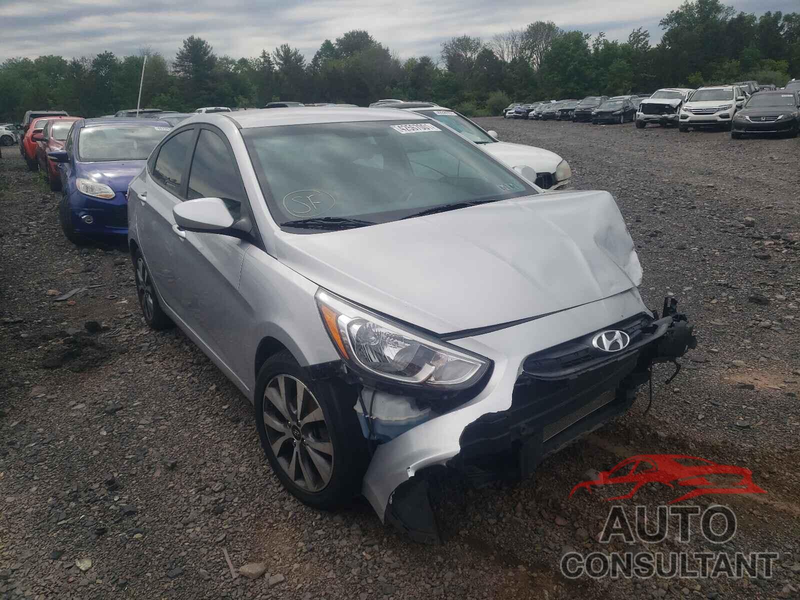 HYUNDAI ACCENT 2017 - KMHCT4AE8HU344682