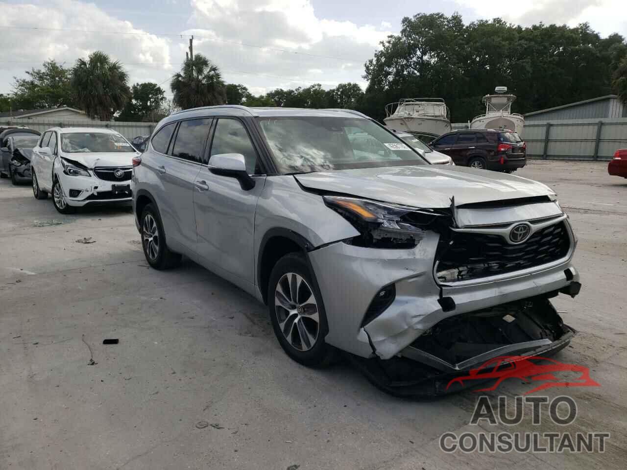 TOYOTA HIGHLANDER 2020 - 5TDGZRAH2LS502314