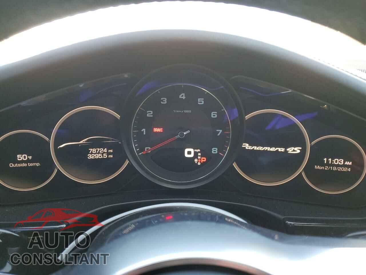 PORSCHE PANAMERA 2017 - WP0AB2A70HL123216