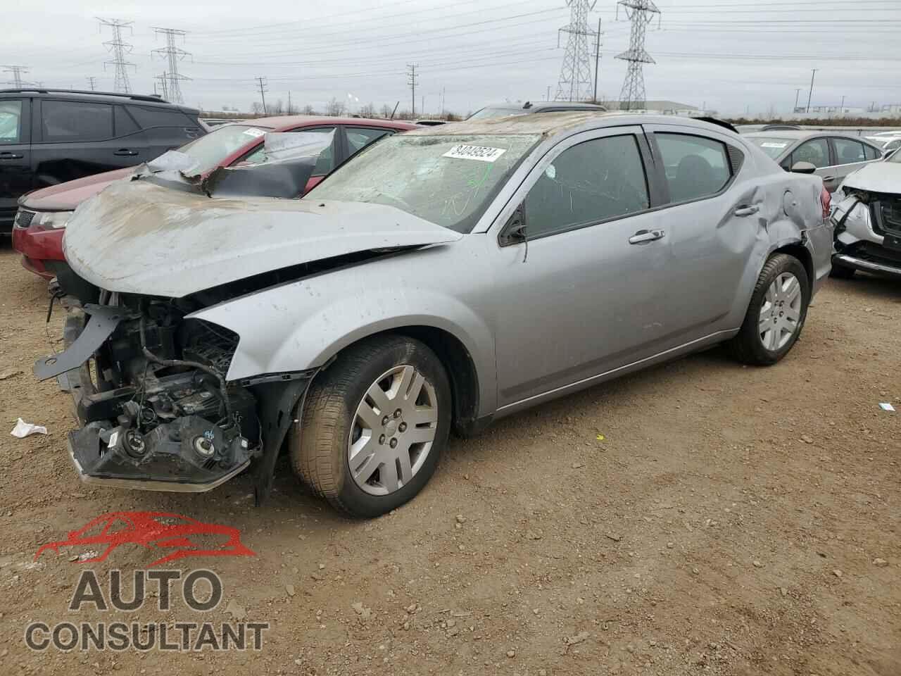 DODGE AVENGER 2013 - 1C3CDZAB7DN726165
