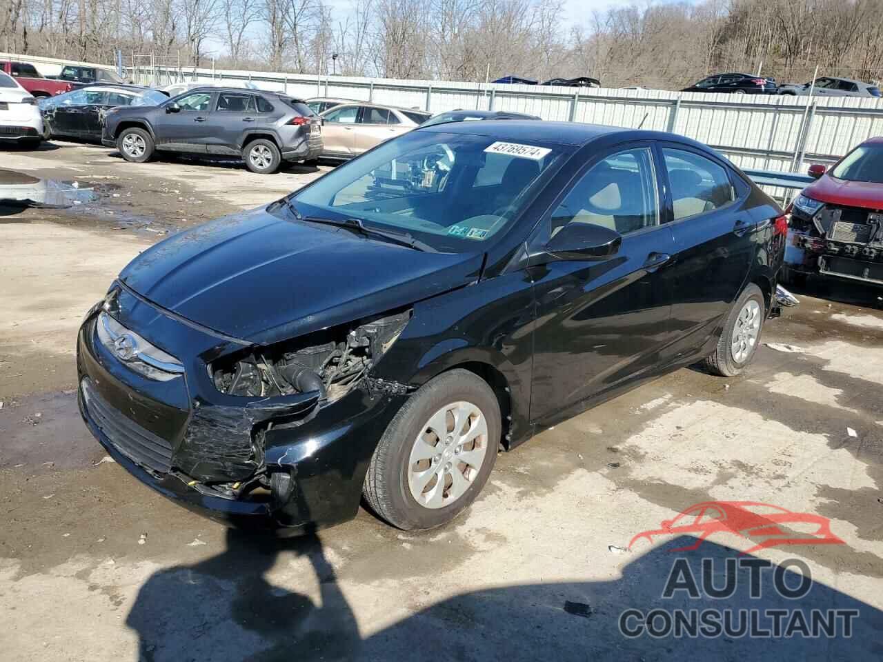 HYUNDAI ACCENT 2016 - KMHCT4AE7GU137991