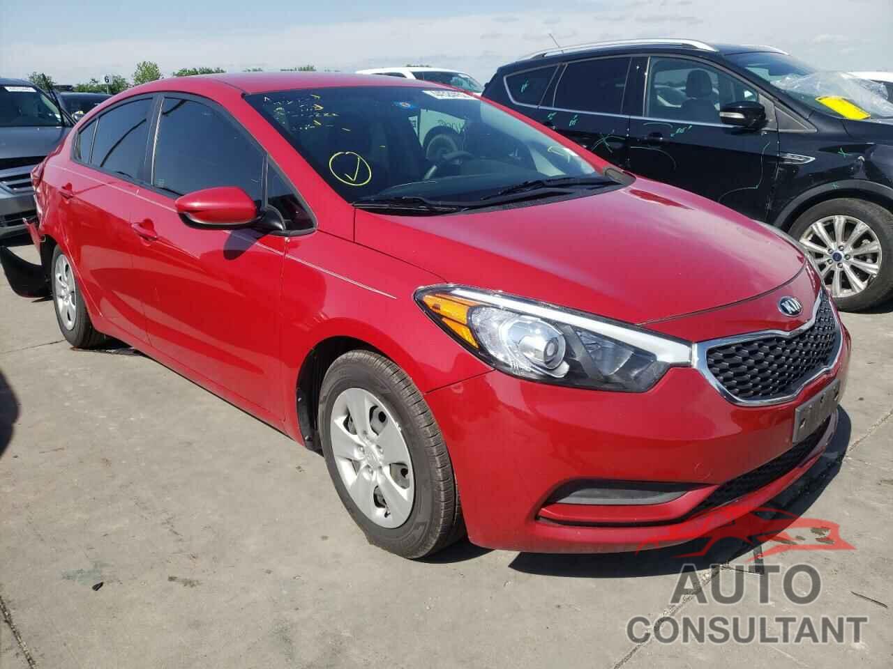 KIA FORTE 2016 - KNAFK4A60G5576633