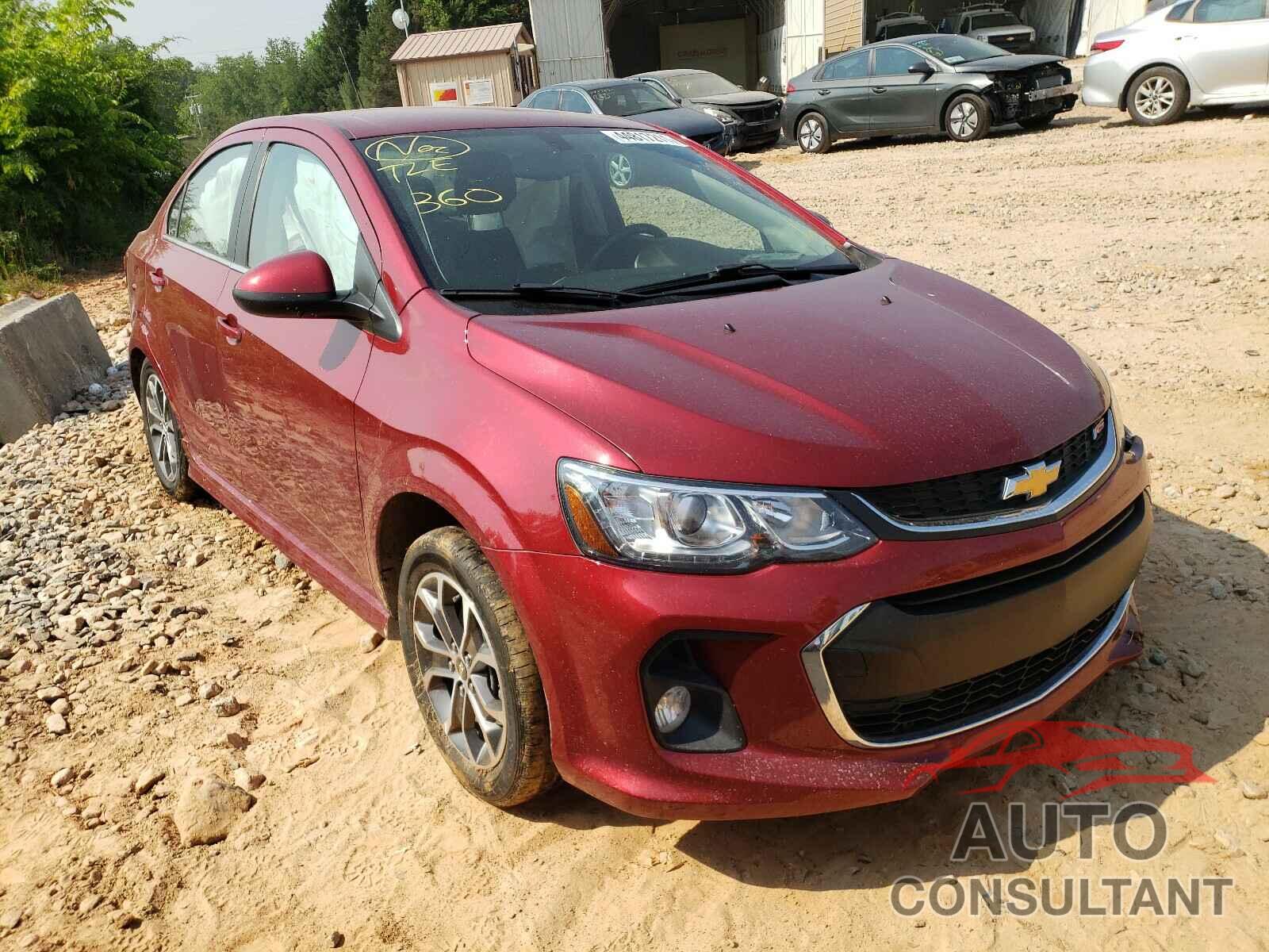 CHEVROLET SONIC 2017 - 1G1JD5SH3H4135723
