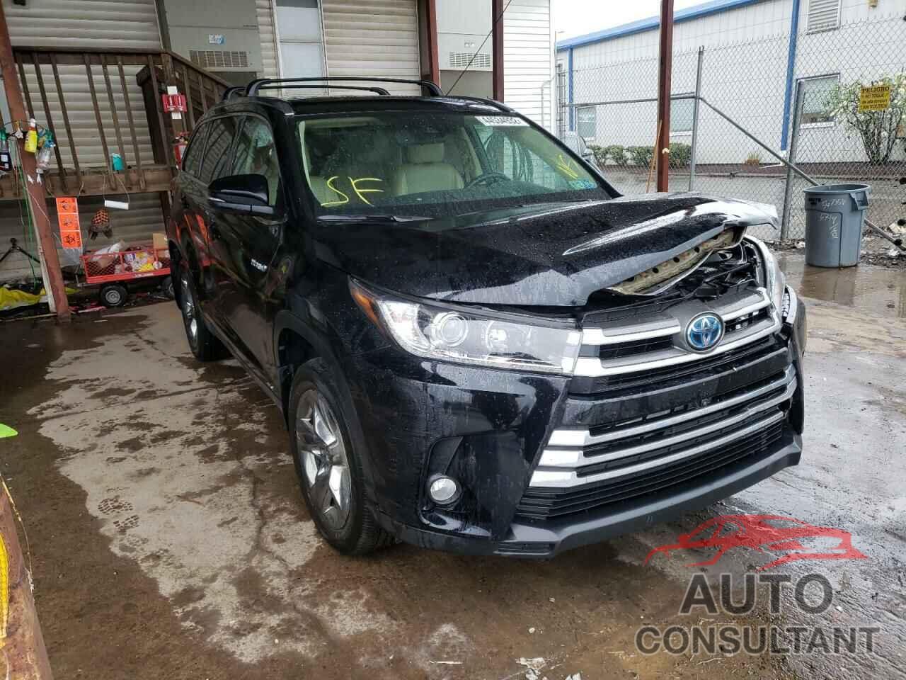 TOYOTA HIGHLANDER 2018 - 5TDDGRFHXJS050319