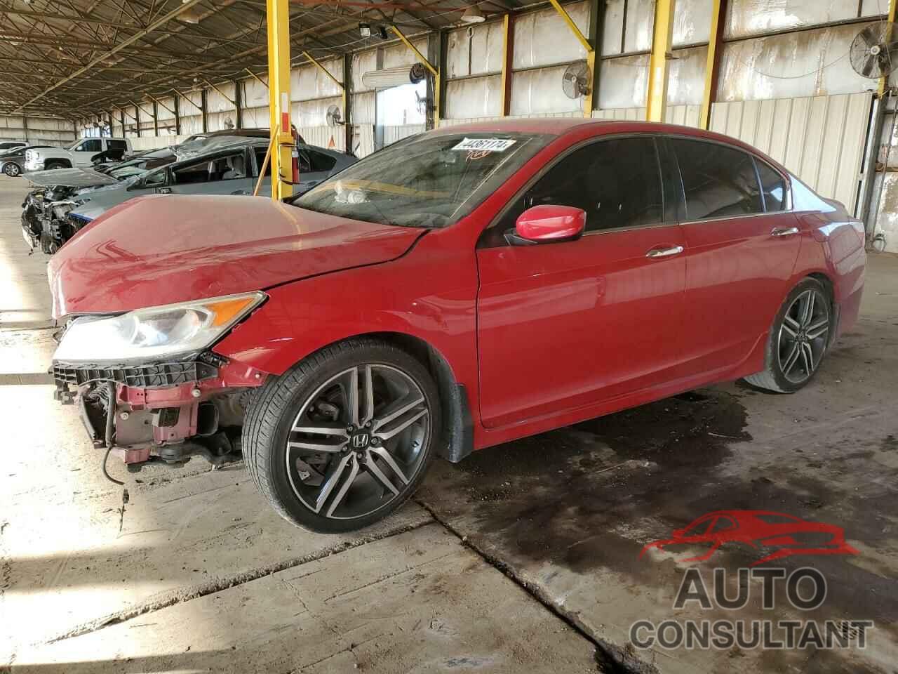 HONDA ACCORD 2016 - 1HGCR2F52GA225916