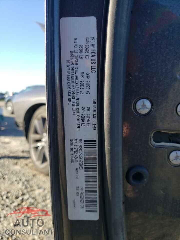 DODGE CHALLENGER 2019 - 2C3CDZFJ9KH750053