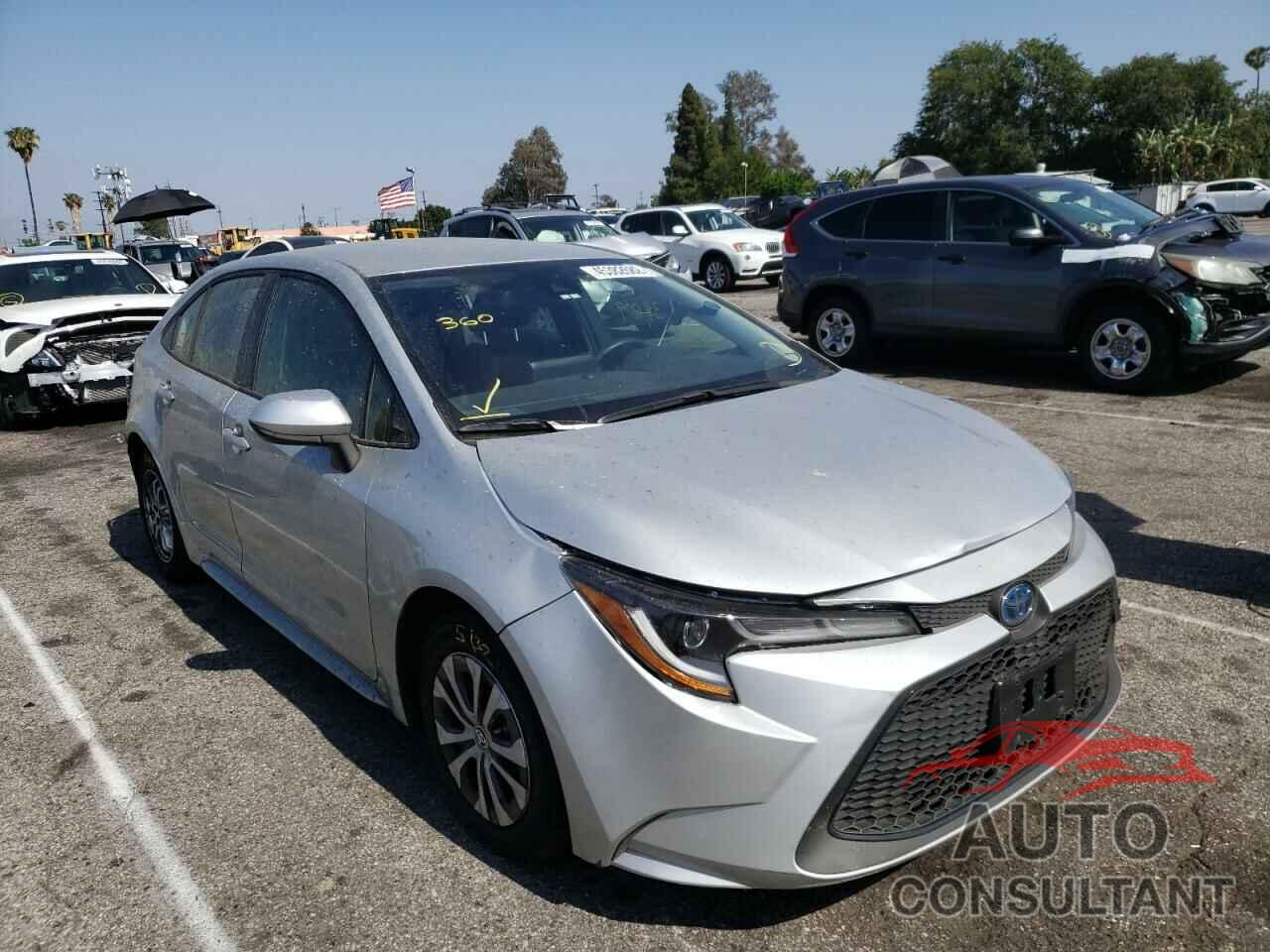 TOYOTA COROLLA 2022 - JTDEAMDE4NJ044004