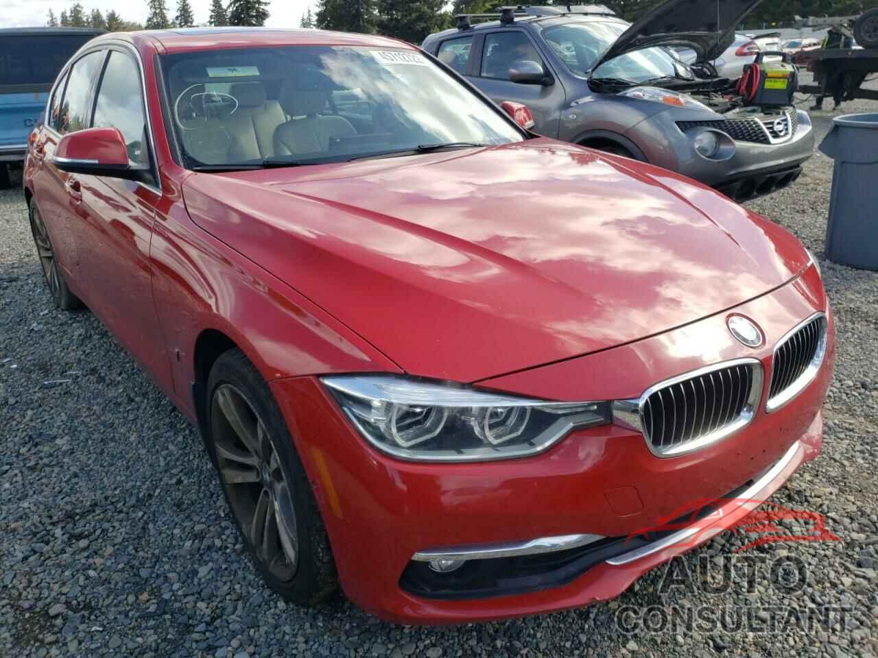 BMW 3 SERIES 2017 - WBA8E1C54HK895152