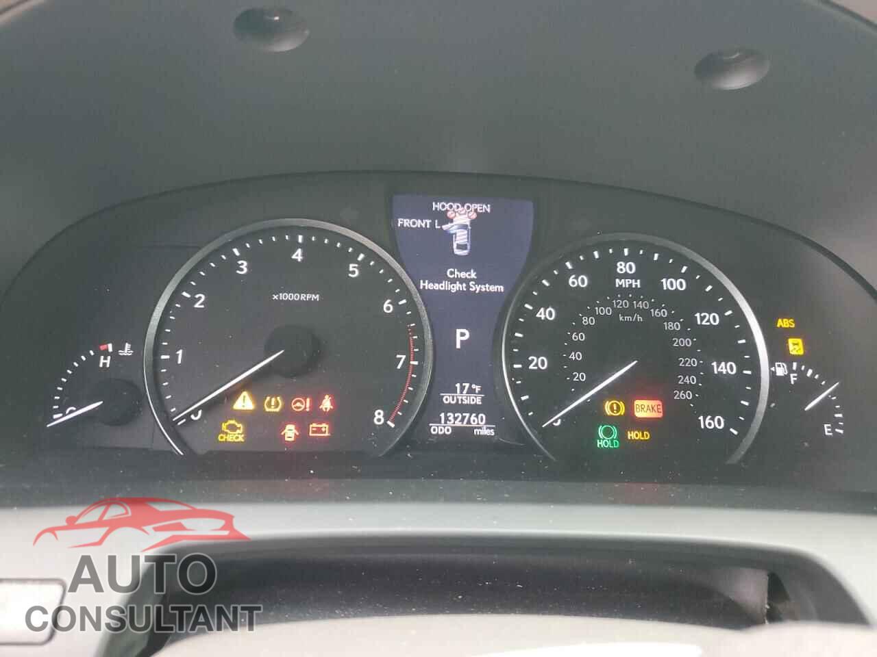LEXUS LS460 2013 - JTHBL5EF9D5123152