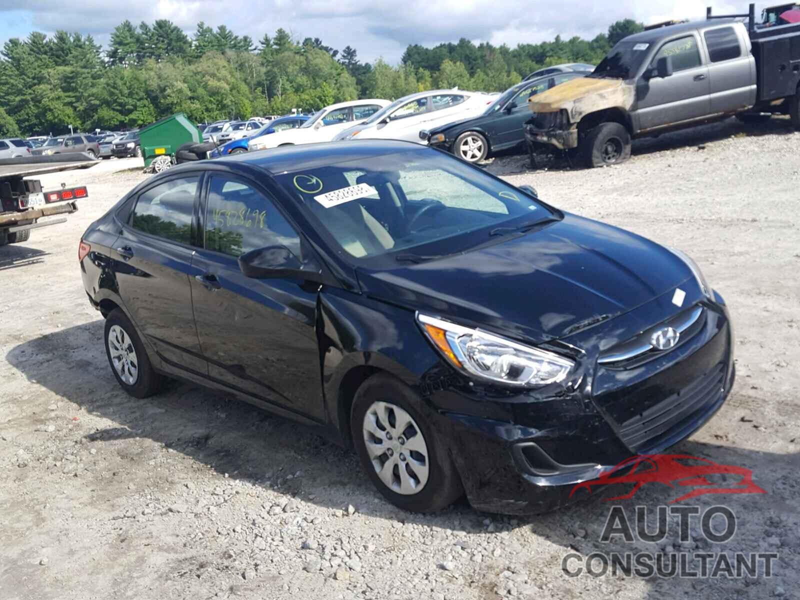 HYUNDAI ACCENT 2017 - KMHCT4AEXHU383192