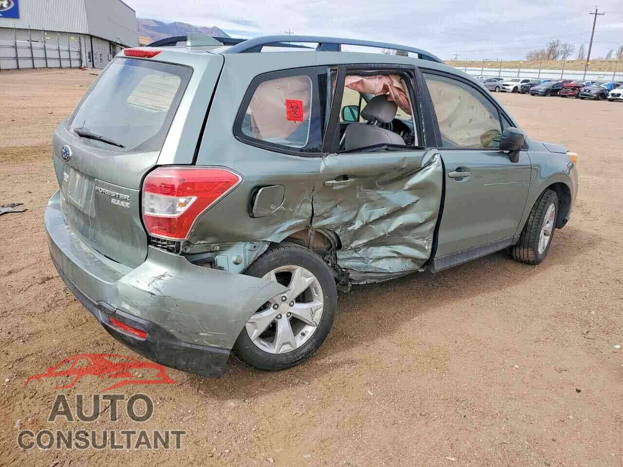 SUBARU FORESTER 2016 - JF2SJABC0GH537726
