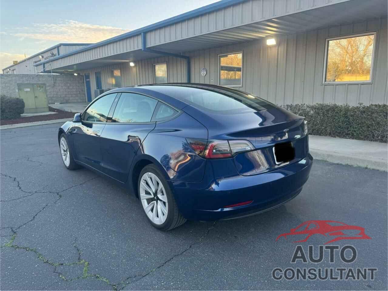 TESLA MODEL 3 2022 - 5YJ3E1EA9NF369552