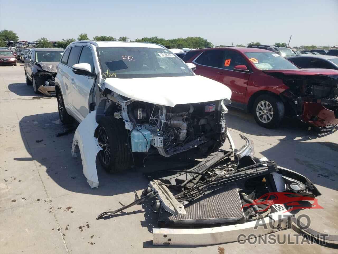 TOYOTA HIGHLANDER 2016 - 5TDKKRFH4GS163116