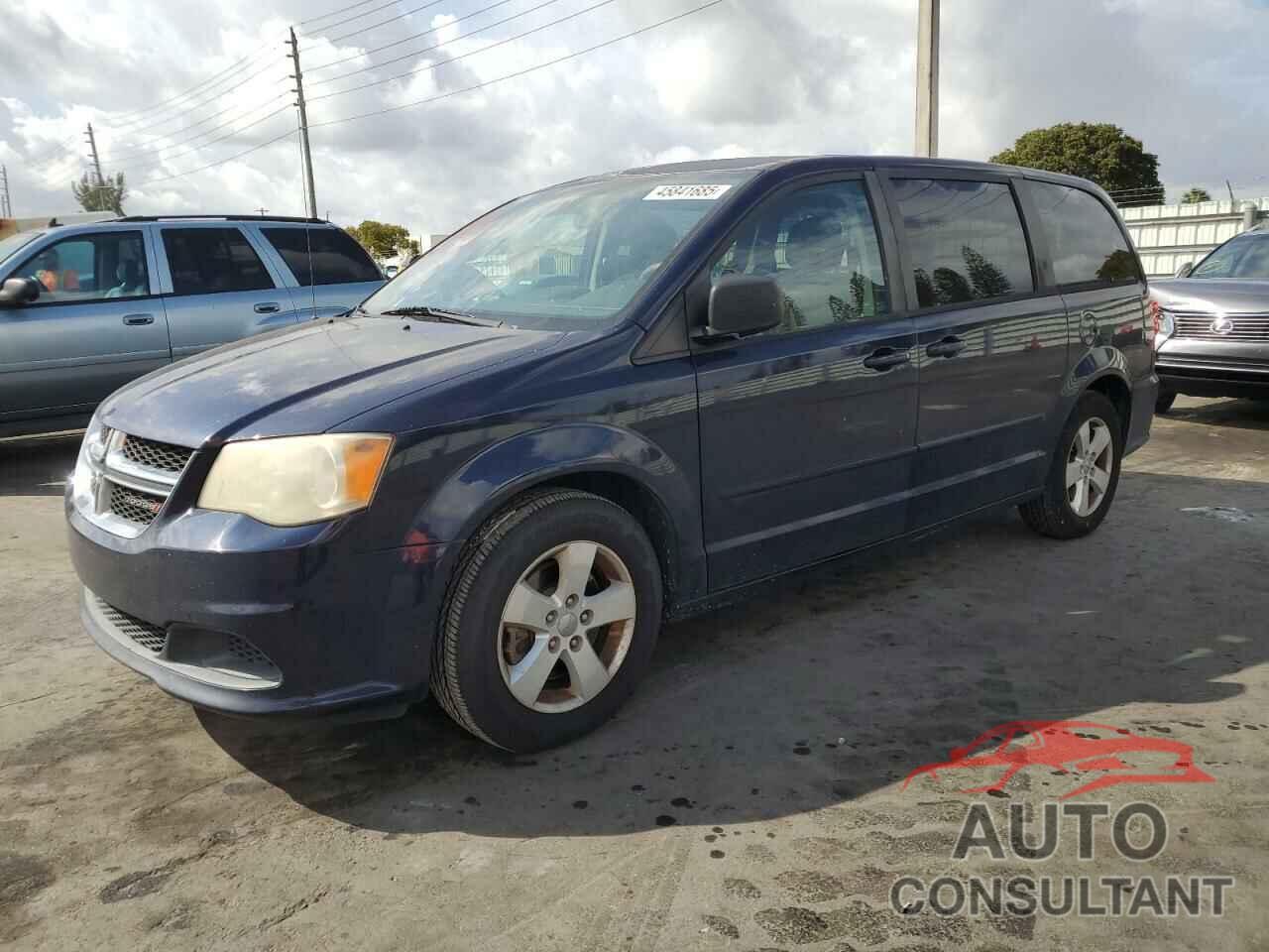 DODGE CARAVAN 2013 - 2C4RDGBG2DR612565