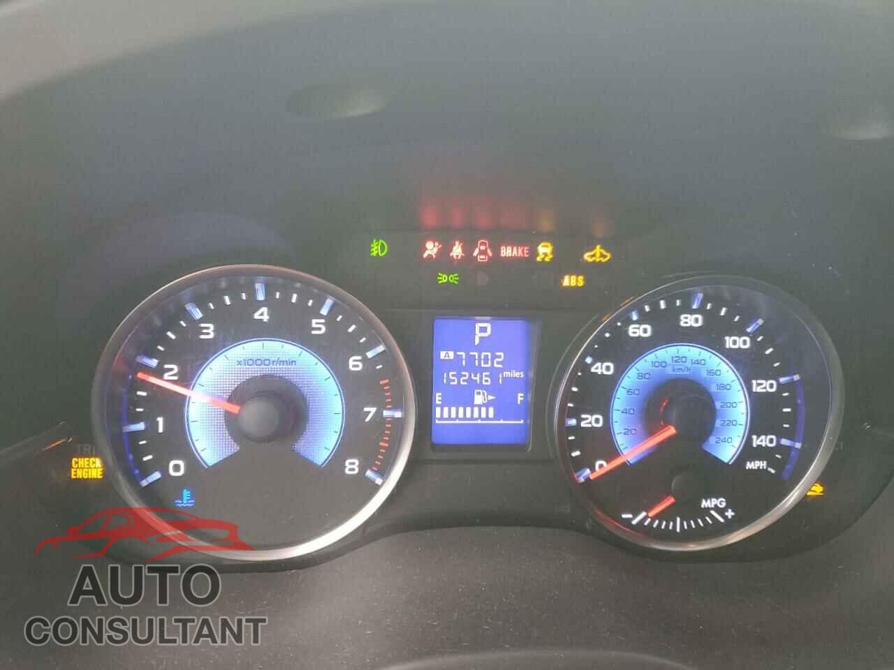 SUBARU XV 2014 - JF2GPBKC8EH274585