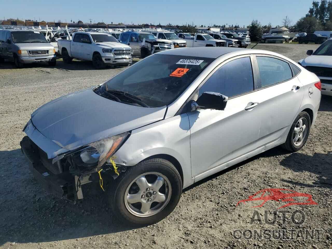 HYUNDAI ACCENT 2013 - KMHCT4AE4DU423423